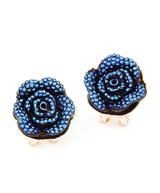 JSDY Womens Rhinestones Earrings Jewelry