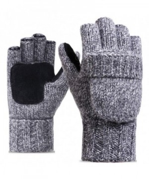 Winter Knitted Fingerless Gloves Mittens