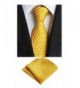 MOHSLEE Yellow Handkerchief Formal Necktie