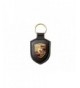 Porsche Crest Key Ring Black
