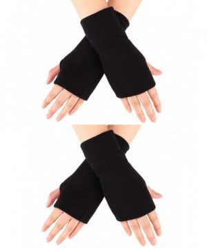 Blulu Fingerless Stretchy Knitted Driving