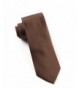 Woven Solid Textured Chocolate Skinny