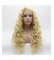Front Synthetic Blonde Density Resistant