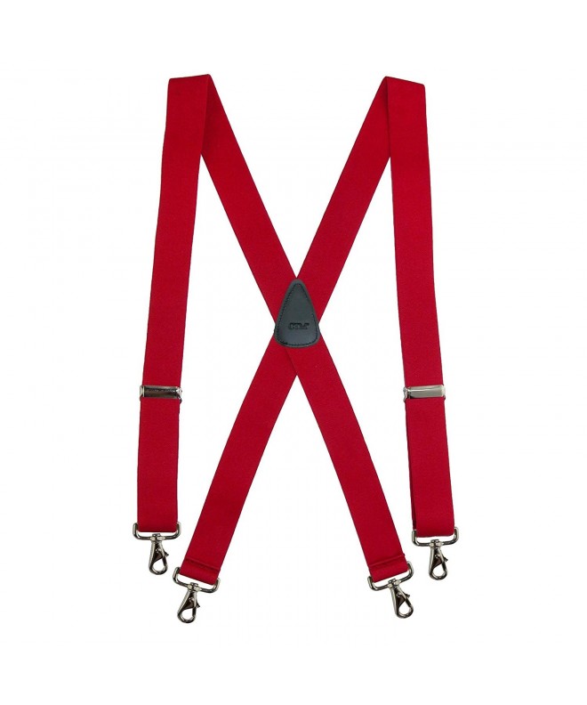 CTM Elastic X Back Suspender Swivel