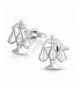 Bling Jewelry Plated Justice Cufflinks
