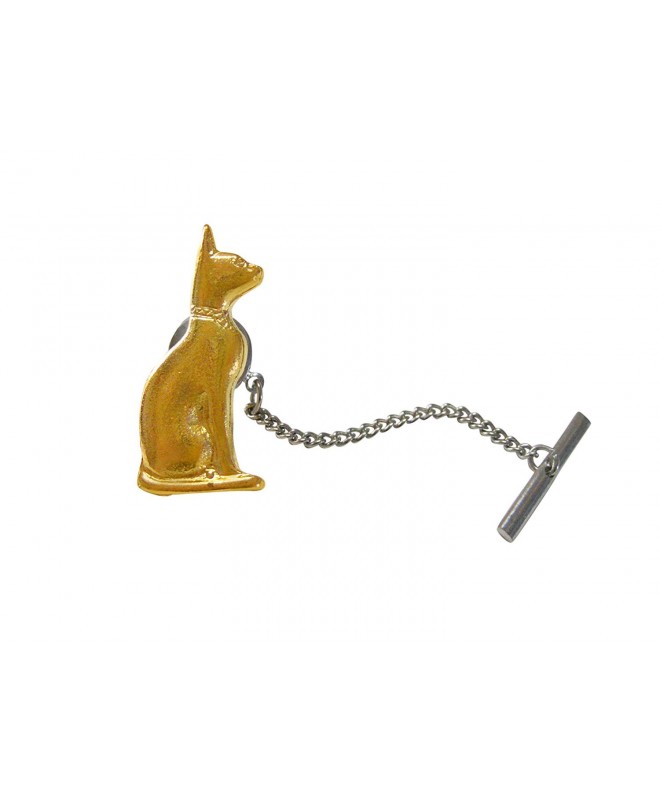 Gold Toned Egyption Cat Tack