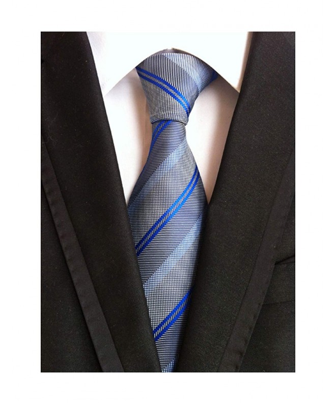 Striped Casual Wedding Polyester Neckties