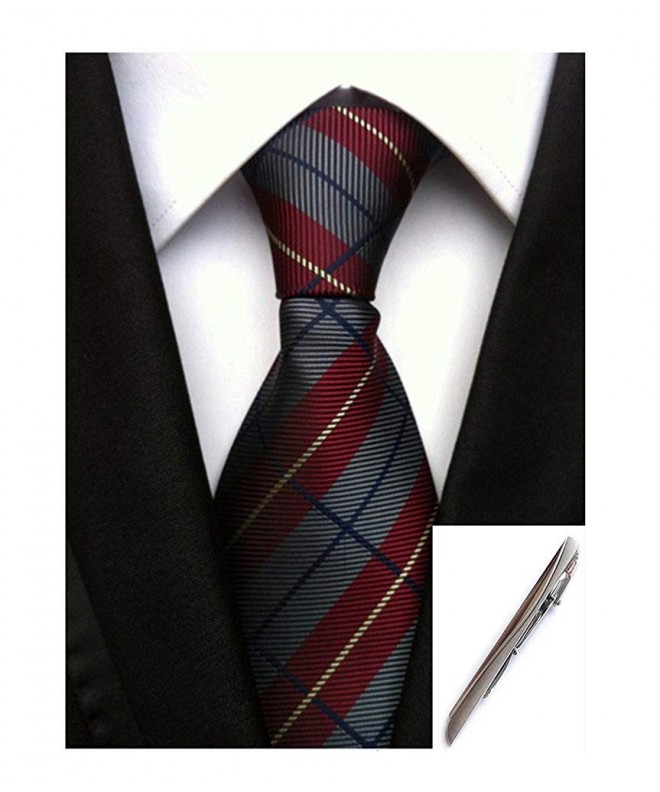 MOHSLEE Stripe Office Woven Necktie