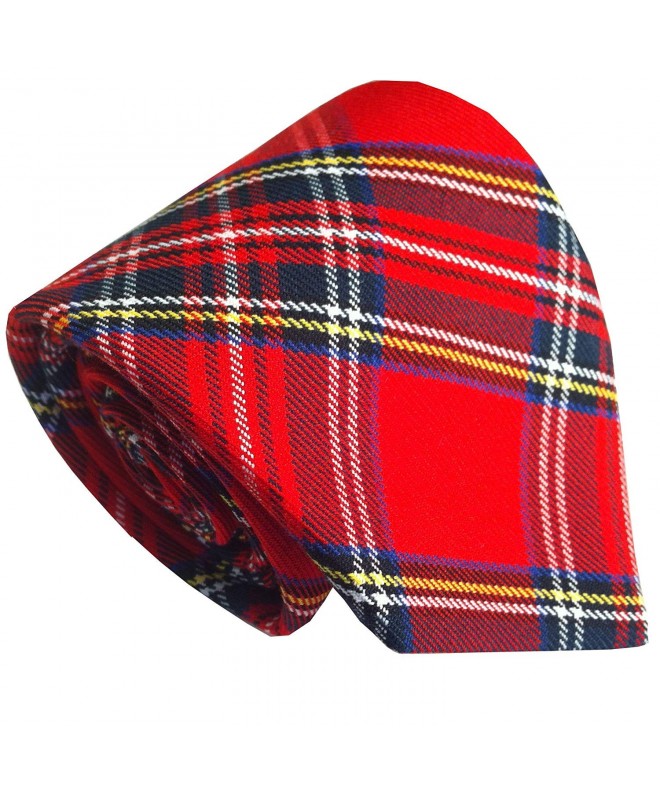 Scottish Royal Stewart Tartan Tie