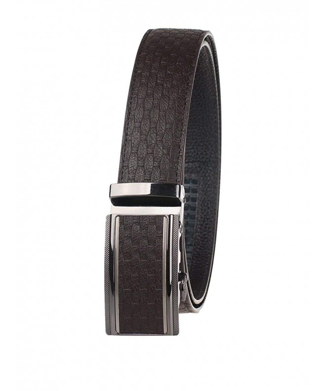 Genuine Leather Ratchet Belt GangTu Automatic
