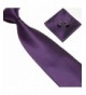 Zadaro Blend Solid Necktie Purple