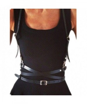 iEFiEL Leather Adjustable Harness Suspenders
