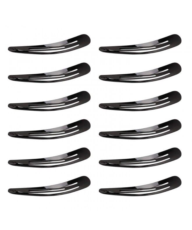 CIEHER Black Clips Barrettes Toddlers