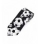 Parquet Black Soccer Design Necktie