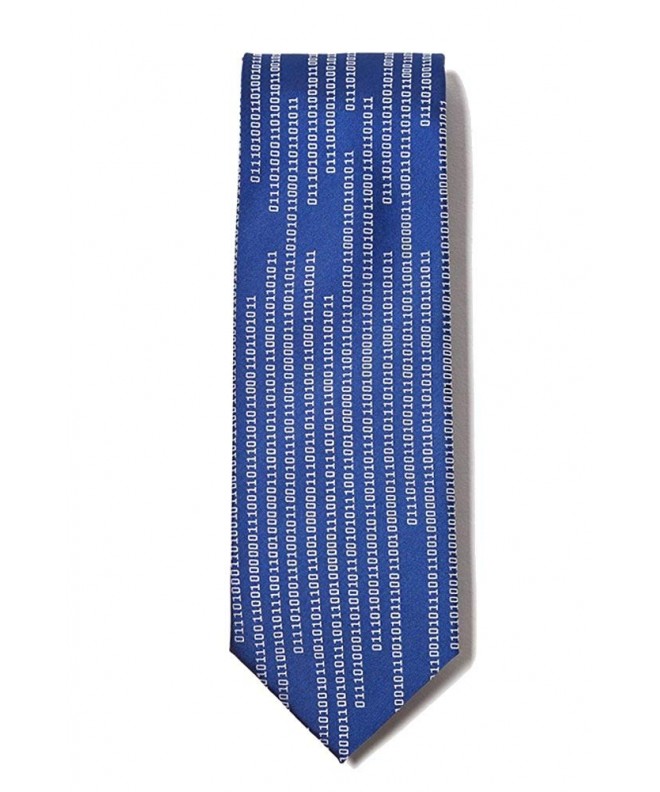 Mens Ties Binary Necktie Neckwear