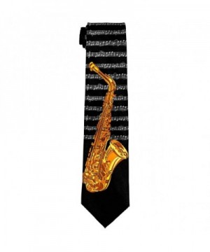 Saxophone Music Tie Handkerchief Set