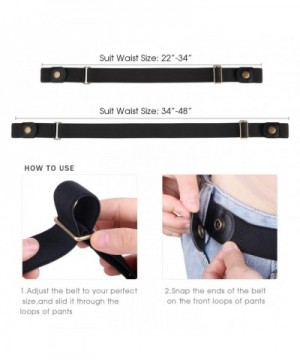 No Buckle Invisible Stretch Belts for Men/Women Belt for Jeans pants No ...