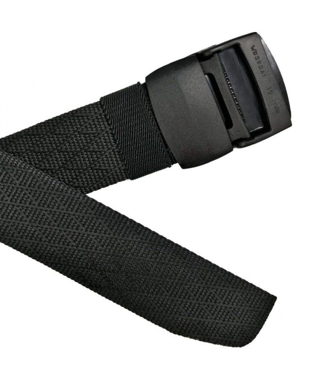 Men's Military Tactical Web Belt- Casual Nylon Webbing with No Metal ...