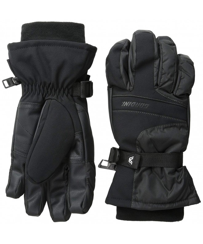 Gordini Mens Gloves Black Large