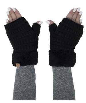 FG 6020a 06 Fingerless Fuzzy Lined Glove