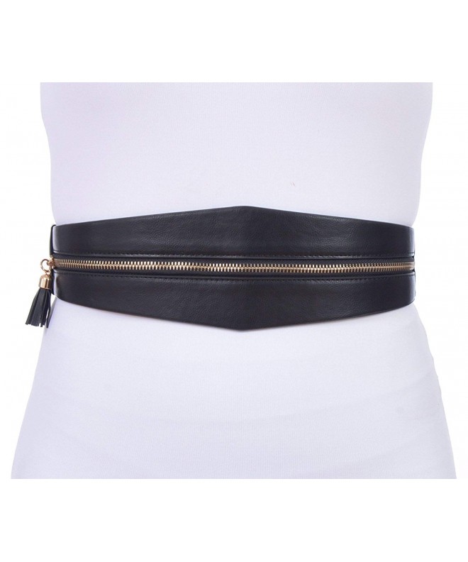 Sunny Belt Womens Elastic Leather