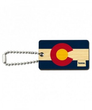 Colorado State Wooden Rectangle Chain