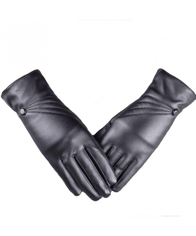 Gloves NOMENI Leather Winter Cashmere