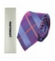 Woven Necktie Jacquard purple check
