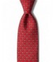 Red Silk Tie Lacrosse Necktie