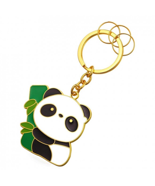 Panda Keytag Metal Alloy Keyrings