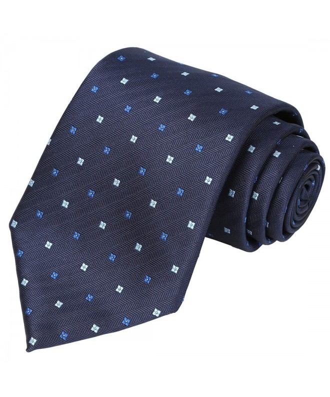 KissTies Blue Navy Necktie Business