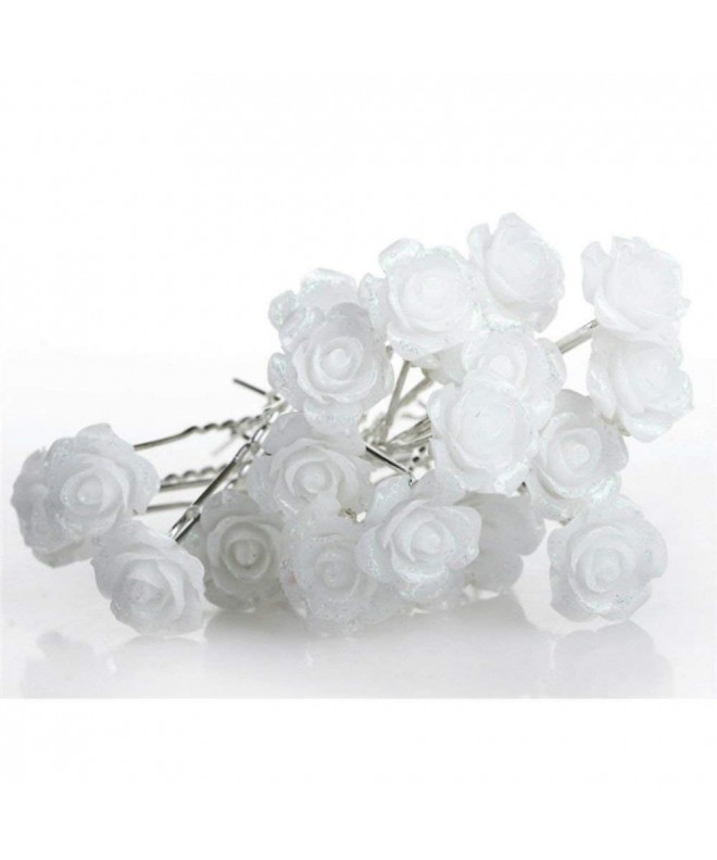 AKOAK Bridal Wedding White Flower