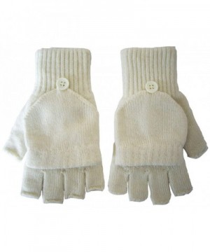 Eqoba Womens Gloves Knitted Vanilla