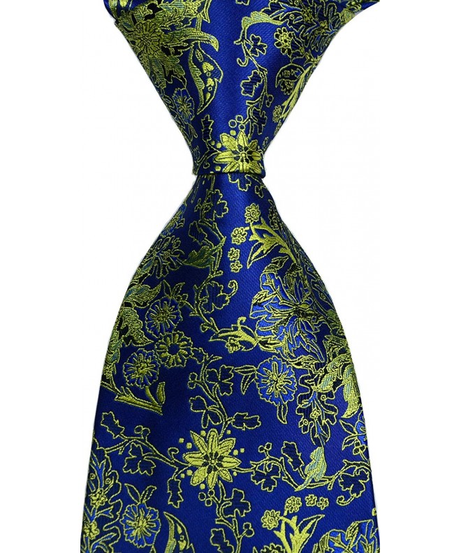 Mr ZHANG Classic Florals JACQUARD Necktie