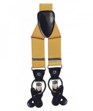 GIFT_Mens Button Leather Convertible Suspenders_MULTI