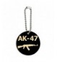 AK 47 Rifle Wooden Round Chain