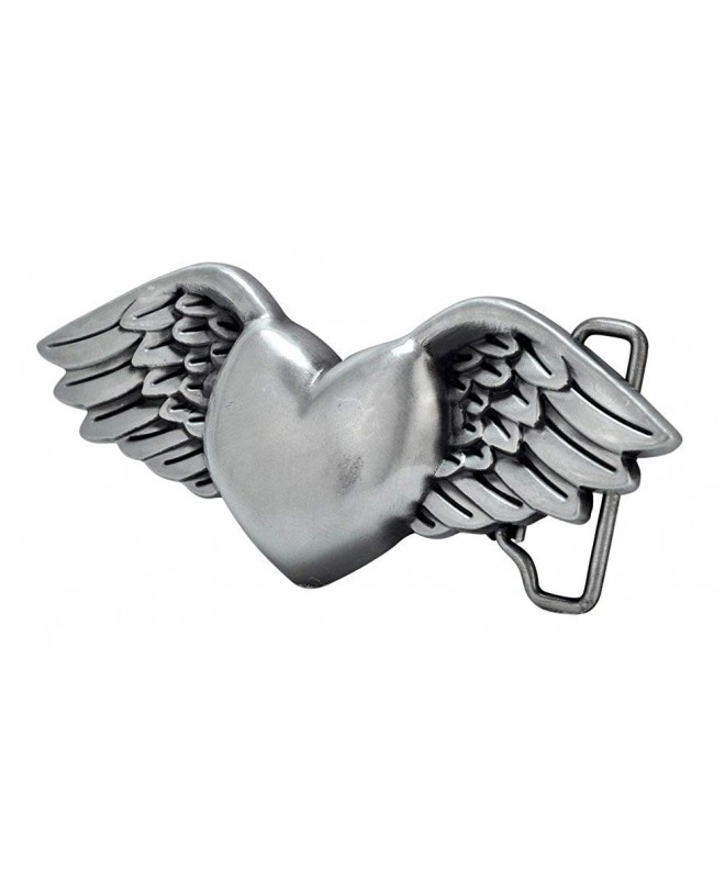 Heart Wings Buckle Brushed Unique