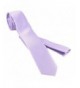 Skinny Necktie Narrow Hankerchief Lilac