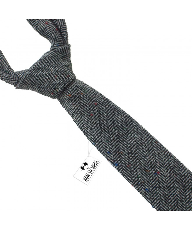 Bow Tie House necktie pattern