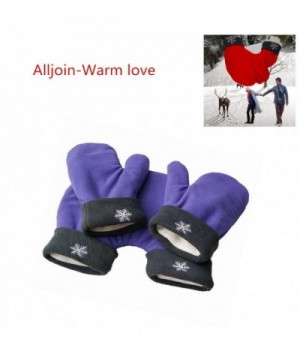 Christmas Lovers Couples Winter Mittens Gloves Valentine's Gift ...