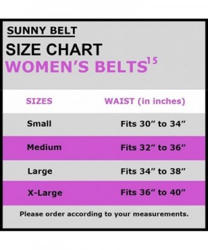 Brands Women's Belts