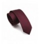 Solid Wine Color Slim Necktie