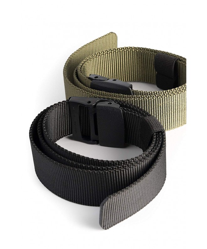 Mens Nylon Web Military Casual Army Outdoor Tactical Flexible Belt(One ...