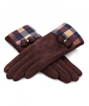 Futrzane Beautiful Velvet Womens Gloves