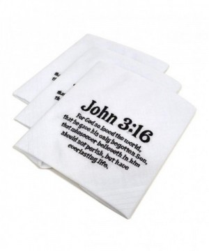 John Cotton Embroidered Handkerchiefs pcs