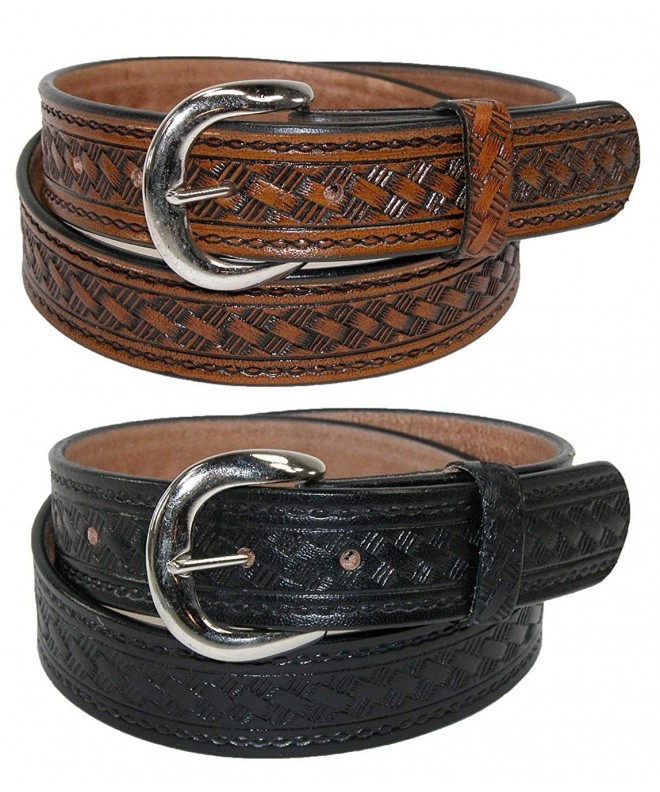 CTM Leather Removable Buckle Belts