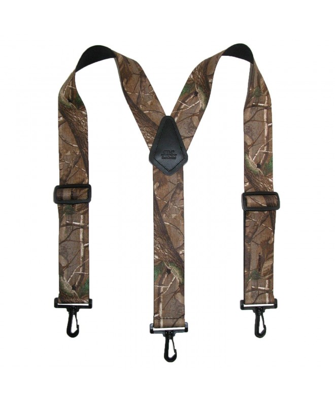 CTM Elastic Camouflage Suspenders Swivel
