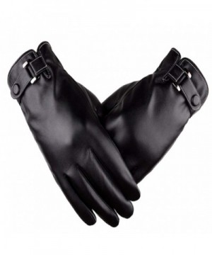 Lustear Touchscreen Leather Gloves Driving