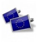 NEONBLOND Cufflinks European Union Flag