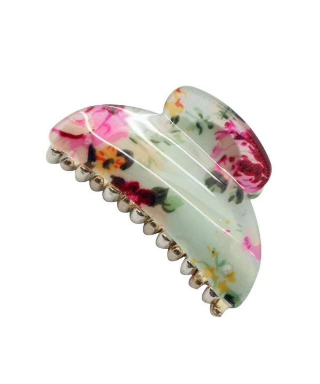 Print Flowers Pattern Acrylic Accessories